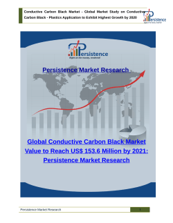 Conductive Carbon Black Market- Global Study on Conductive Carbon to 2020