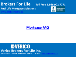 Mortgage FAQs | Brokers For Life