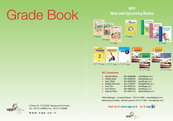 UPP New and Upcoming Books