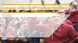 Kaj je SAP
