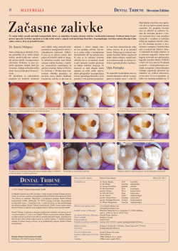 08-09 Začasne zalivke - Dental Tribune International