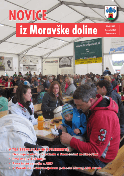 Novice iz Moravške doline, letnik 2015 - številka 4