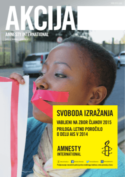 prenesite e-revijo - Amnesty International Slovenija