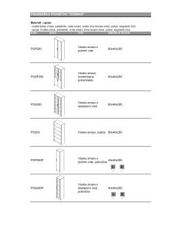 PISARNIŠKO POHIŠTVO "DOMINO"