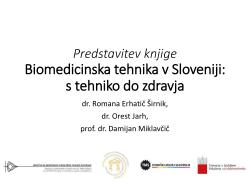 Predstavitev prof. dr. Damijana Miklavčiča (SAZU, 3.9.2015)