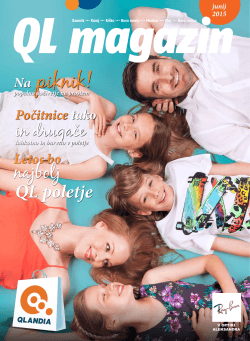 Ql magazin - poletje 2015