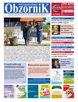Posavski obzornik 19/07