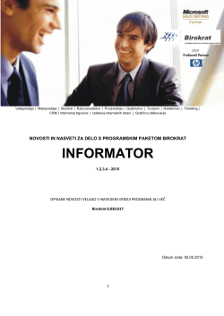 Informator 1,2,3,4 - 2015