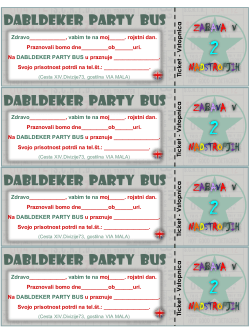 - DABLDEKER PARTY BUS