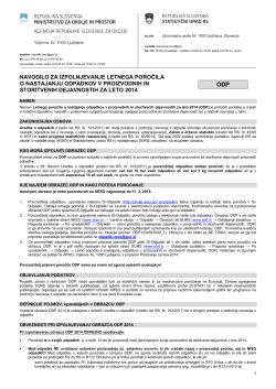 navodila ODP 2014 - Statistični urad Republike Slovenije