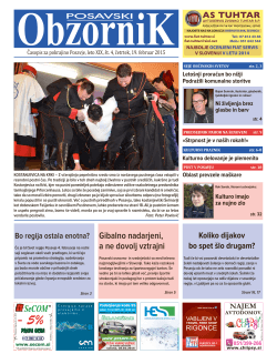 Posavski obzornik 19/07