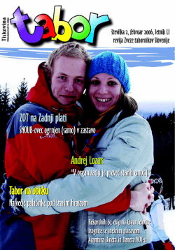 prelistaj Tabor 2006-02 - Zveza tabornikov Slovenije