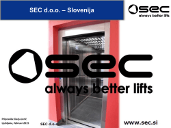 SEC d.o.o. – Slovenija