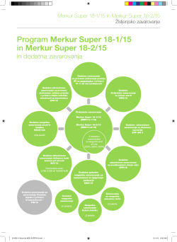 Program Merkur Super 18-1/15 in Merkur Super 18-2/15