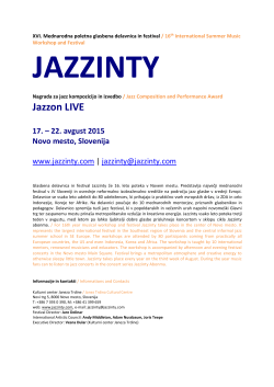 jazzinty workshop & festival 2015