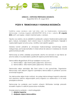 Razpis Bogračfest 2015 - Lendava-vabi