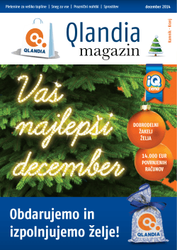 Qlandia magazin - zima 2014 (Kranj in Kamnik)