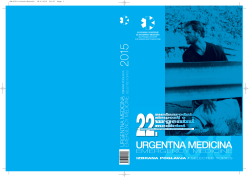 Urgentna medicina : izbrana poglavja 2015