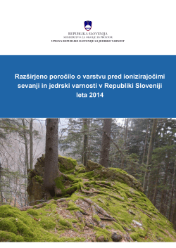 Razširjeno letno poročilo za leto 2014