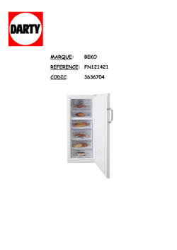 MARQUE: BEKO REFERENCE: FN121421 CODIC: 3636704