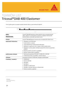 Tricosal®DAB 400 Elastomer