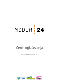 CENIK (v PDF) - Radio Aktual, Veseljak, Salomon