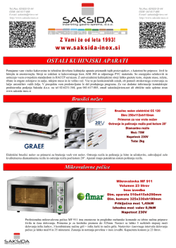 OSTALI KUHINJSKI APARATI