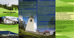 Prenesi brošuro - SVETI MIKLAVŽ v Tuhinjski dolini
