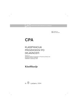 Publikacija o CPA 2002, verzija 2004