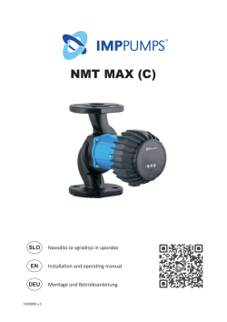 NMT MAX (C) - navodila
