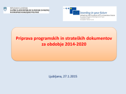 predstavitvi - Plan B za Slovenijo