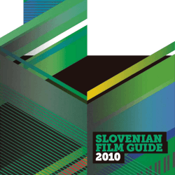 Slovenian Film Guide 2010 - Slovenski filmski center