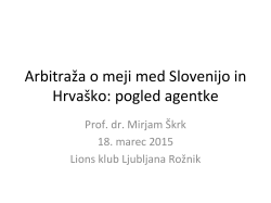 Prezentacija - LIONS KLUB Ljubljana Rožnik