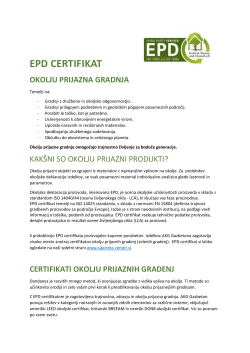 EPD Certified - Siporeks center