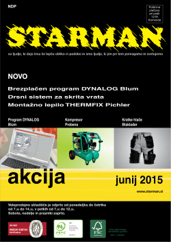 junij 2015 - Starman doo