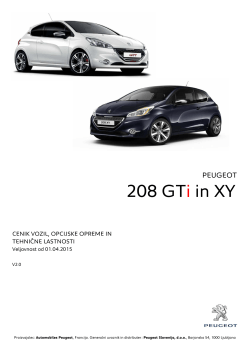 Cenik in cenik opcij 208 GTi in XY_01.04.2015 (2_2015