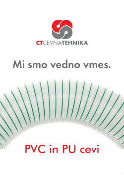 Prenos kataloga PVC in PU cevi