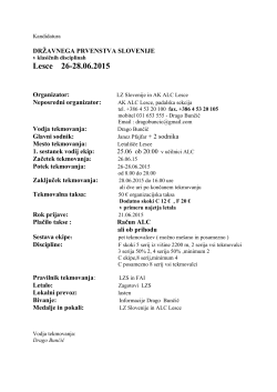 Lesce 26-28.06.2015 - Letalska zveza Slovenije
