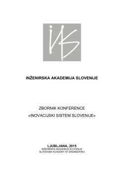 Zbornik_2015 - Inženirska Akademija Slovenije