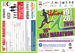 HALF MARATHON - Maratonina Città di Udine