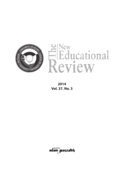 pdf version - The Educational Review