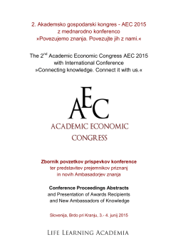 2. Akademsko gospodarski kongres