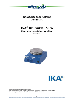 IK-3207100, RH BASIC KT-C magnetno mešalo z