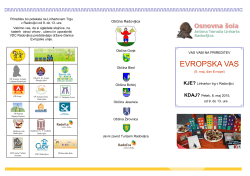 Zgibanka Evropska vas 2015 - Osnovna šola AT Linharta Radovljica