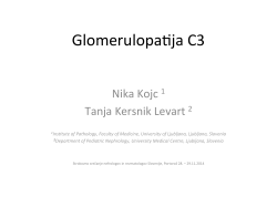 16. Glomerulopatija C3