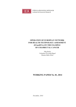 Working paper-81 - Inštitut za ekonomska raziskovanja