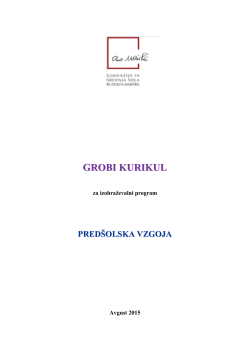 grobi kurikul