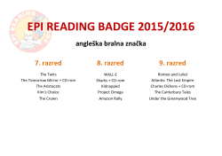 EPI READING BADGE 2015/2016
