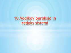 10_Vodikov peroksid in redoks reakcije_dodatno gradivo