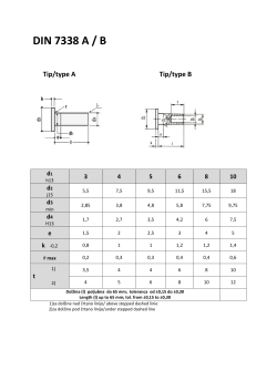 DIN 7338 A / B
